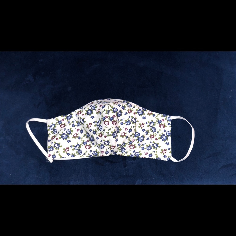 Double layered cotton face mask